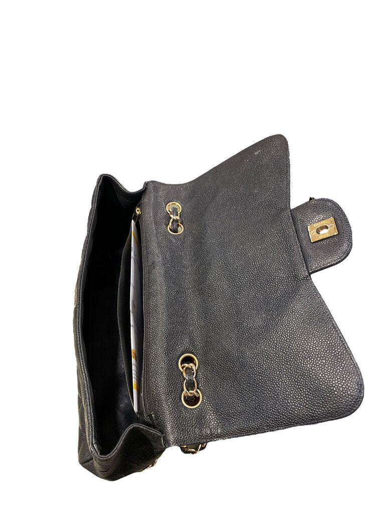 Chanel Caviar Quilted Medium Flap Black