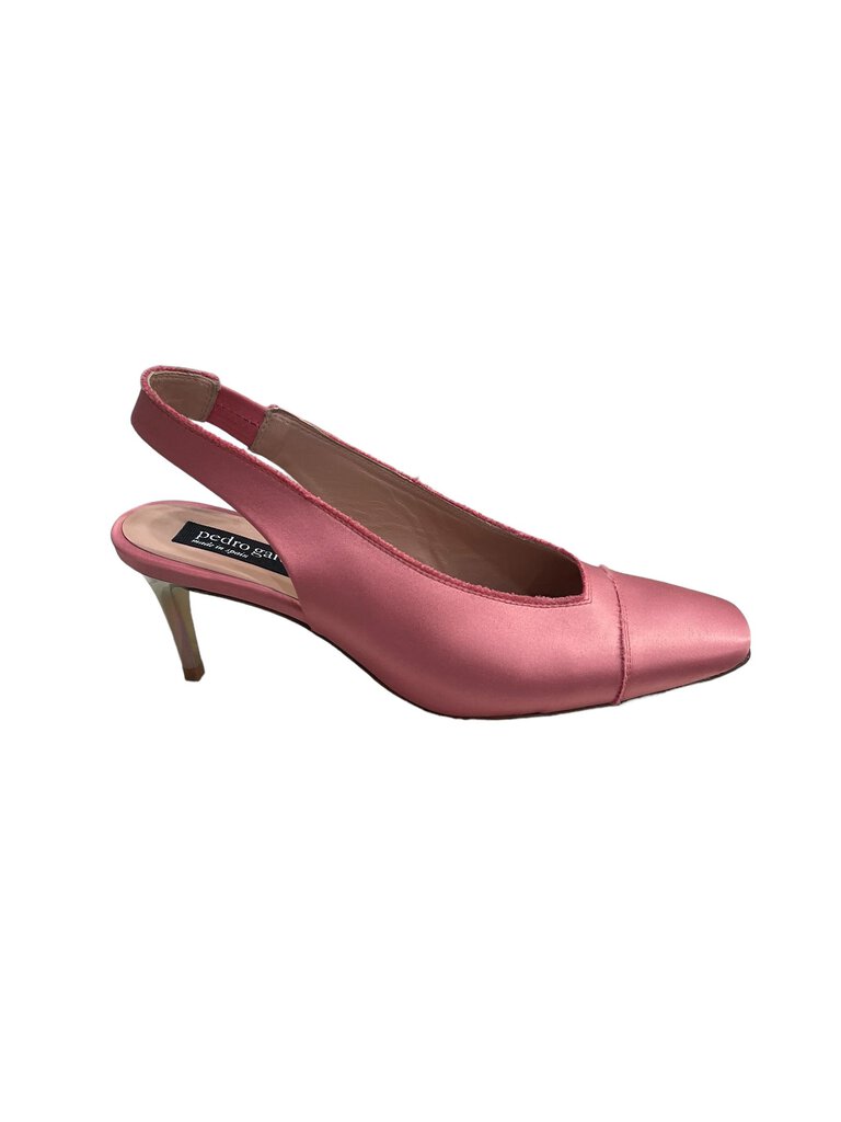 Pedro Garcia Pedro Garcia Pink peau de soie slingback 40