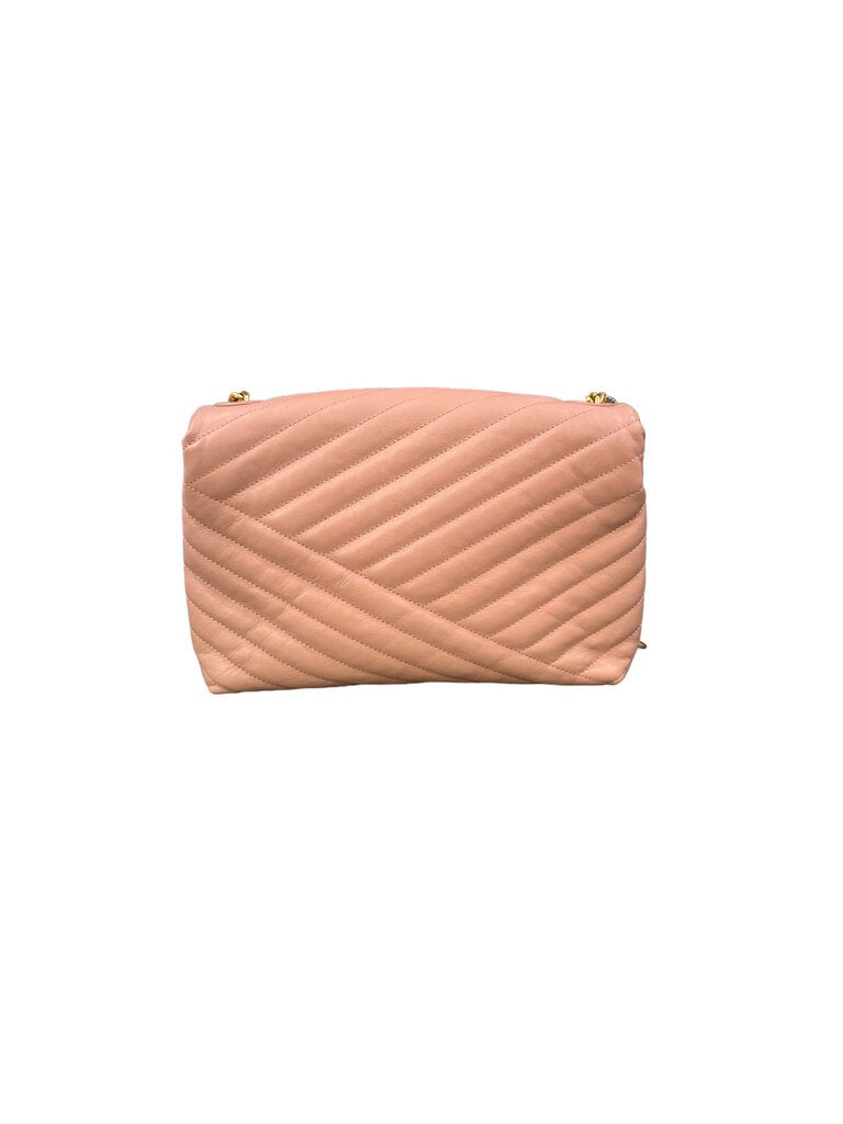 Tory Burch Tory Burch Kira Chevron Convertible shoulder bag blush