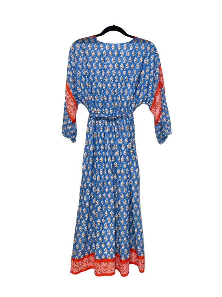 J .Crew Floral Tunic Dress red and blue XS Labels Designer Resale J .Crew Floral Tunic Dress red and blue XS Labels Designer Resale