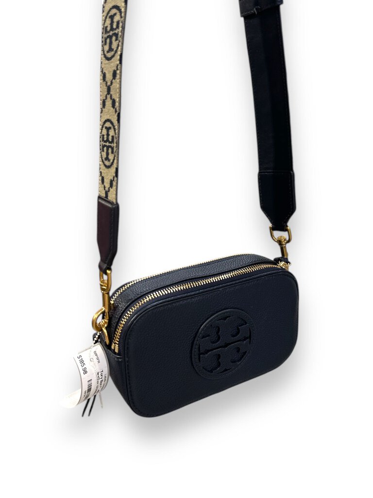 Tory Burch Mini Miller grained-leather crossbody bag