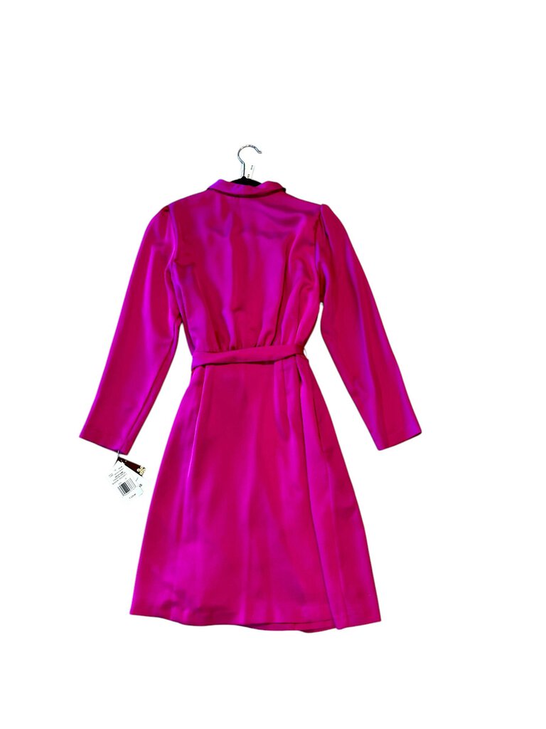 Taylor vnck drape Dress fuschia 10