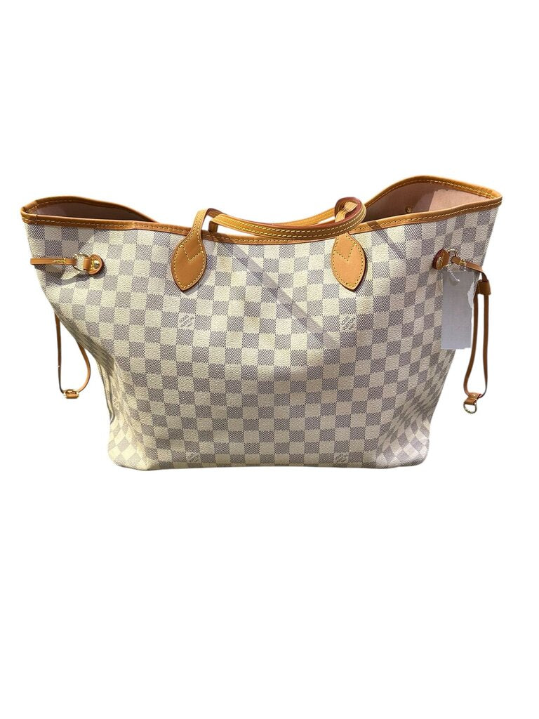 Louis Vuitton Damier Neverfull MM azur