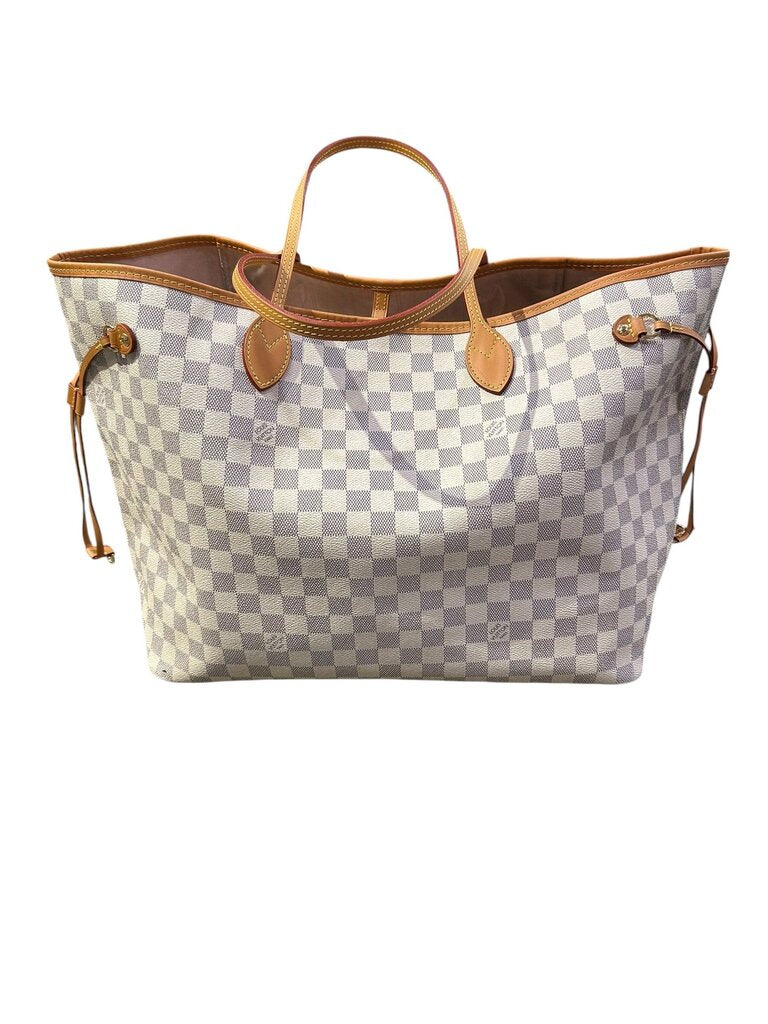 Louis Vuitton Damier Neverfull MM azur