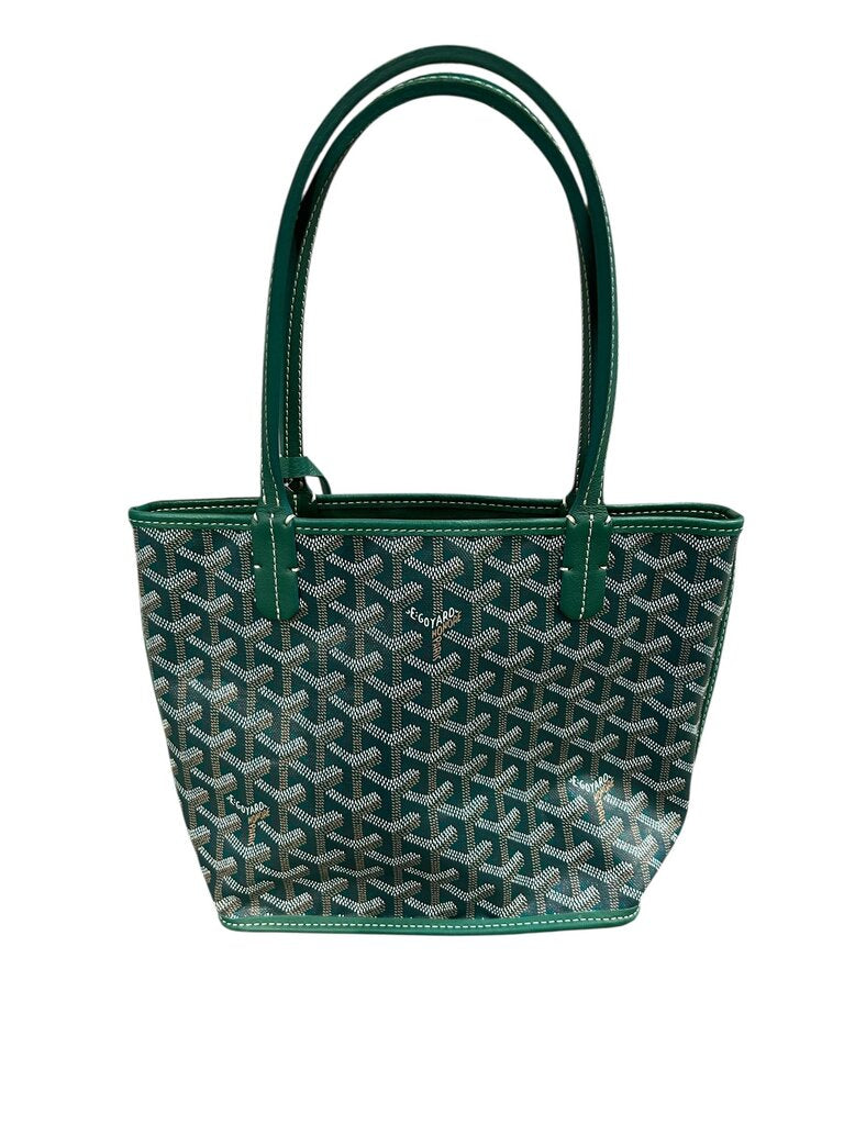 Goyard Goyardine Reversible Mini Anjou Green