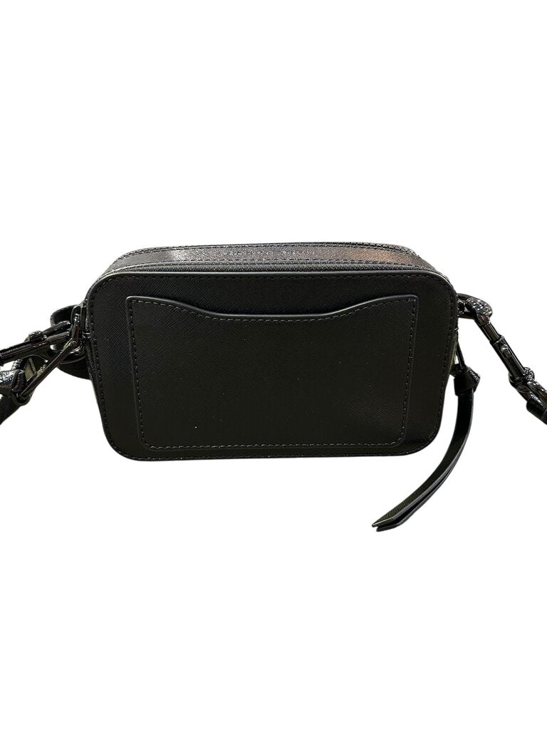 Marc Jacobs snapshop leather camera bag black