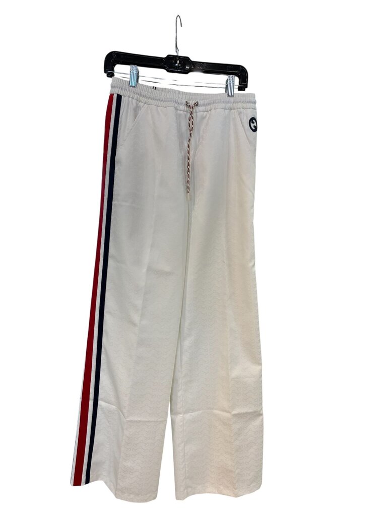 Gucci Technical Jersey track pant NWT white Med