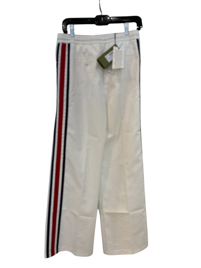 Gucci Technical Jersey track pant NWT white Med
