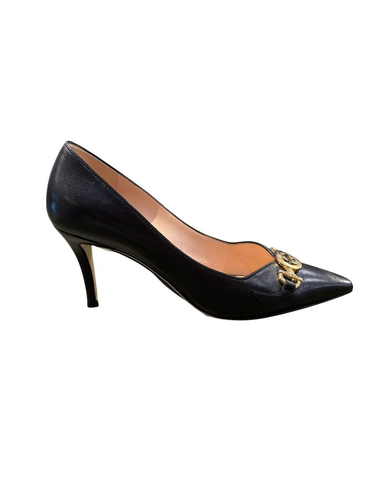 Gucci GG horsebit Pumps black 37.5