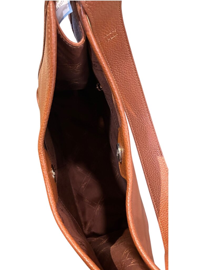 Longchamp Le Foulonne shoulder bag tan med