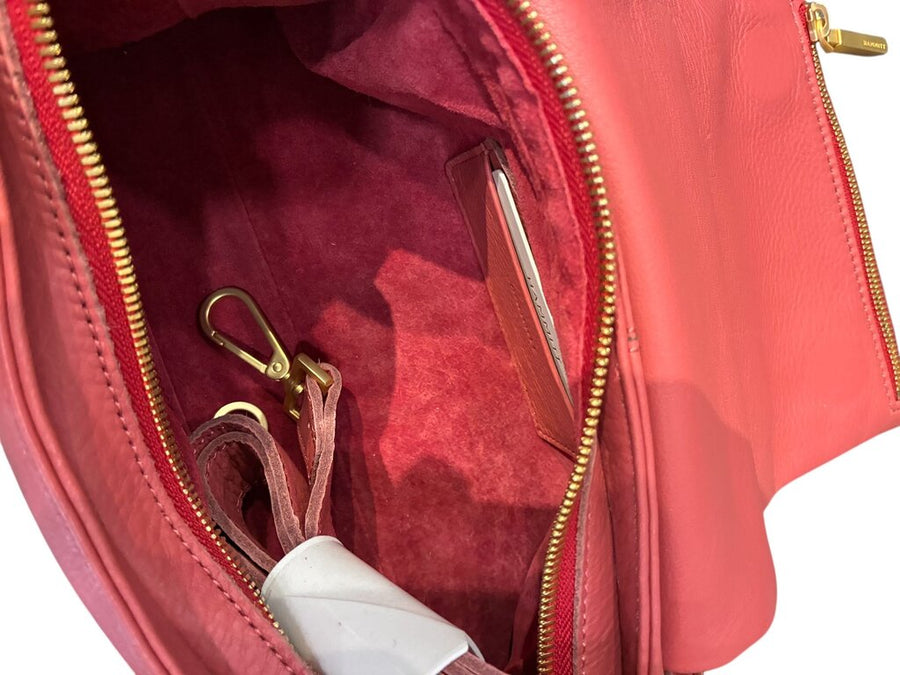 Hammit LA vip satchel shoulder bag rouge pink