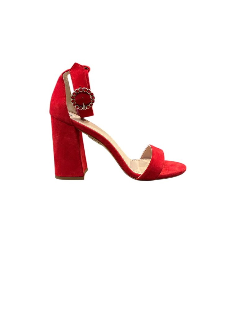 Maje Ankle Strap Heel red 39
