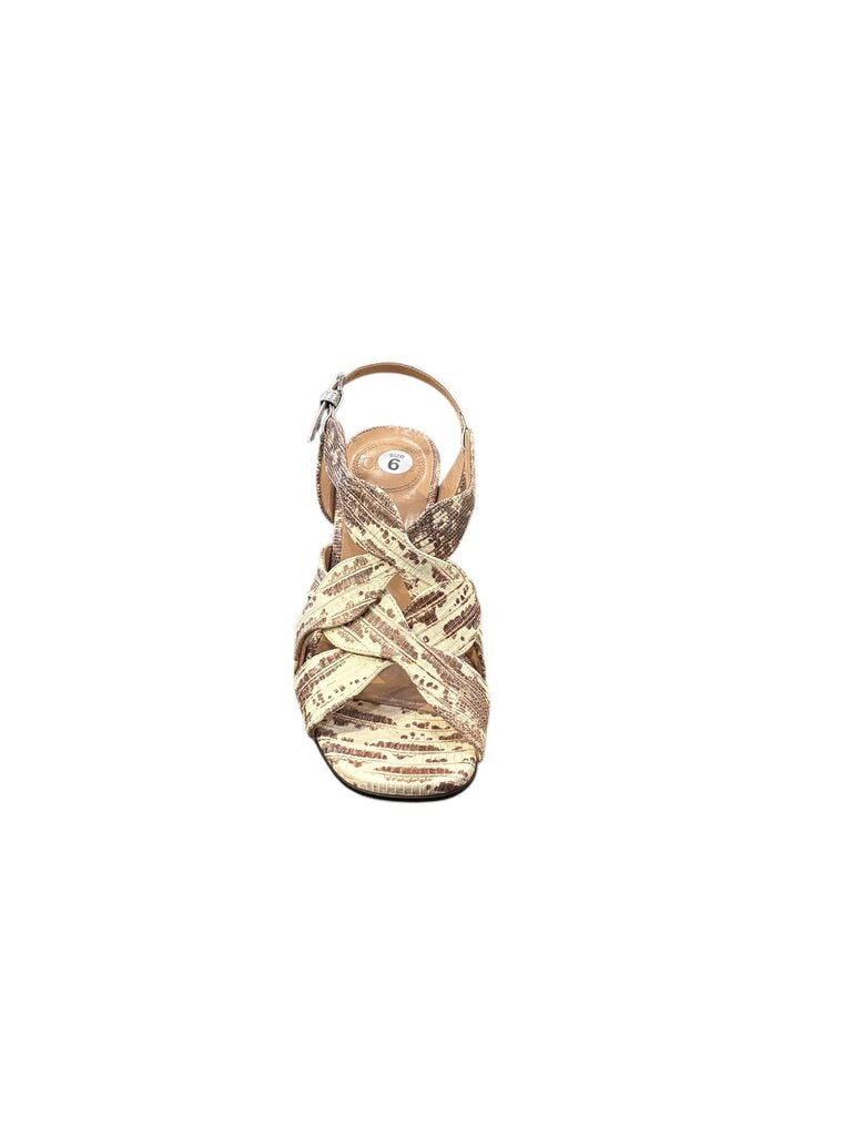Chloe Snakeprint heel sandal eternal grey 36