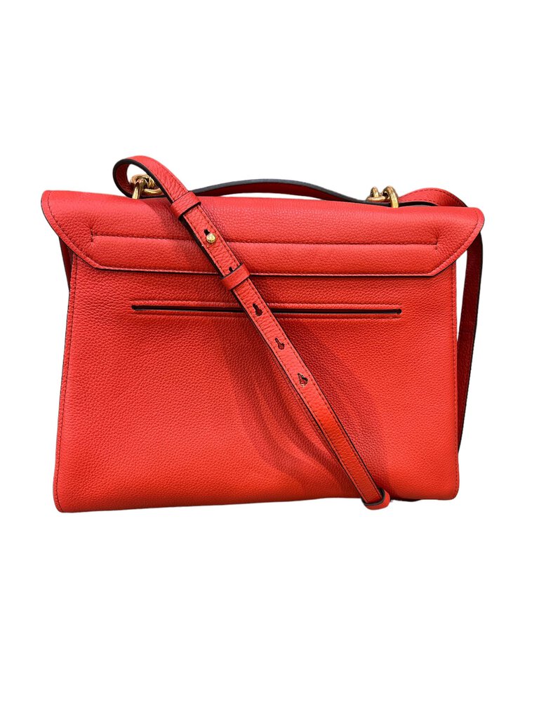 Ferragamo Margot Top Handle Crossbody Bag red