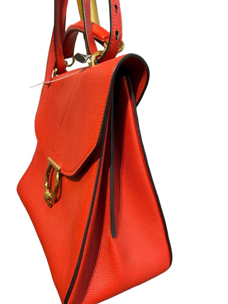 Ferragamo Margot Top Handle Crossbody Bag red