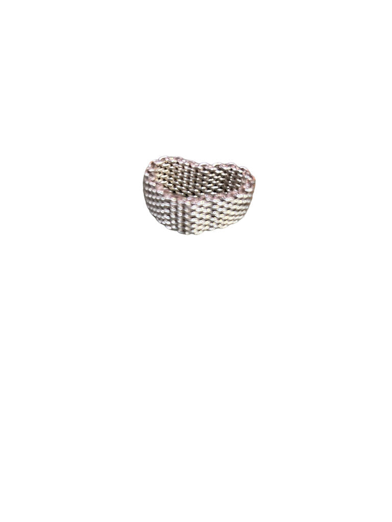 Tiffany & Co Mesh Ring Silver