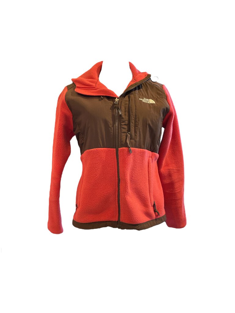 The North Face zip fleece fleece jacket brown/rose S