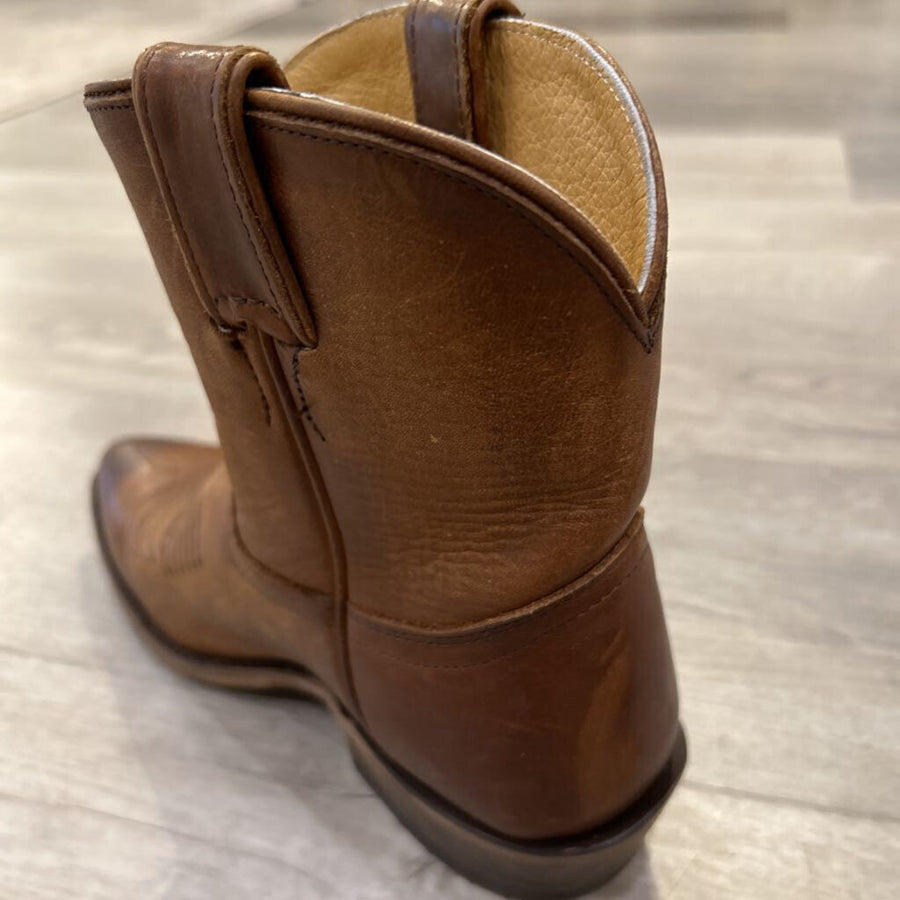 Frye Boots Cowboy Short Black 7.5